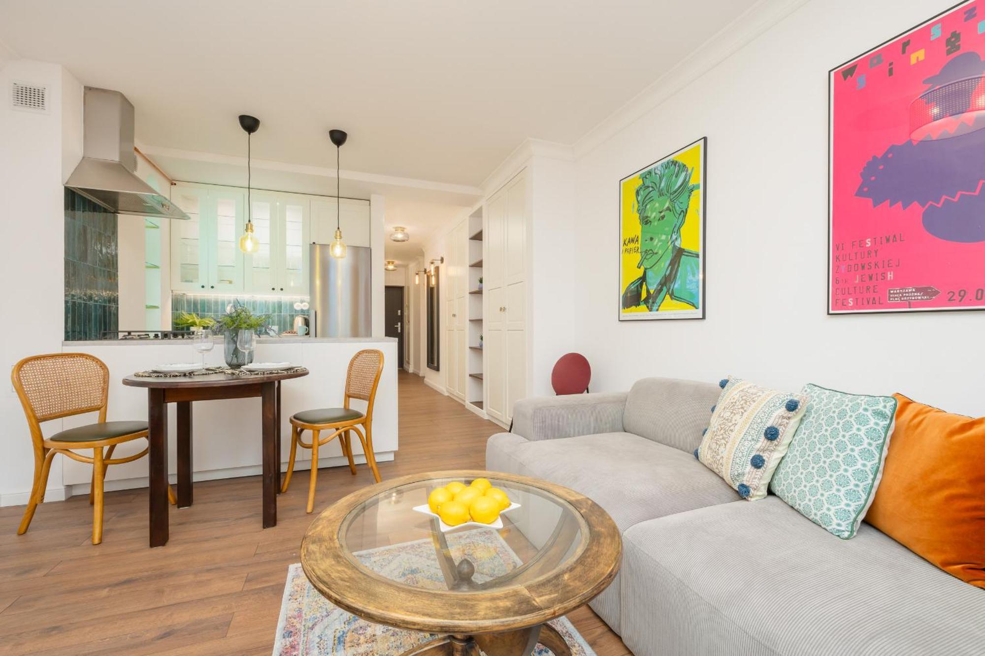 Marszalkowska Stylish Apartment With Balcony Warsaw Center By Noclegi Renters المظهر الخارجي الصورة